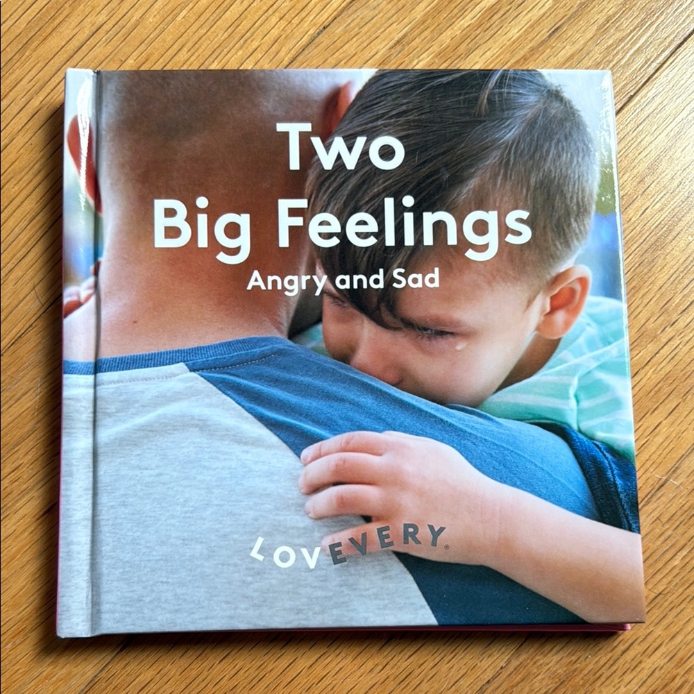 Lovevery 'Two Big Feelings' Kids Book - Blue Cover